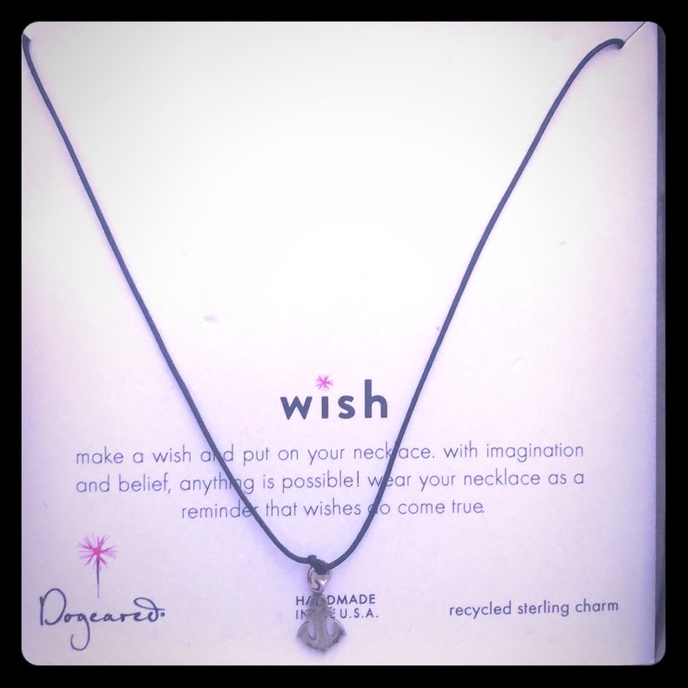 Dogeared necklace- “wish”